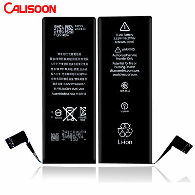 High Performance Verwijderbare mobiele telefoonbatterij 3.7V Spanning 1A Ladingstroom